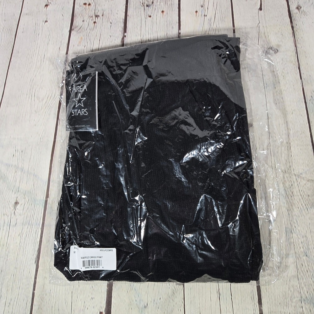 AREA STARS Black Corduroy‎ Cargo Jogger Pants Women's Size Medium - Picture 10 of 10